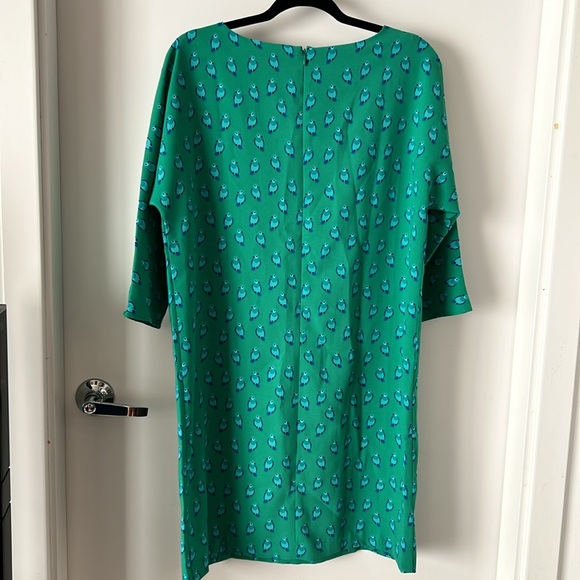 NWOT Anne Taylor LOFT bird print sheath dress - Picture 4 of 5
